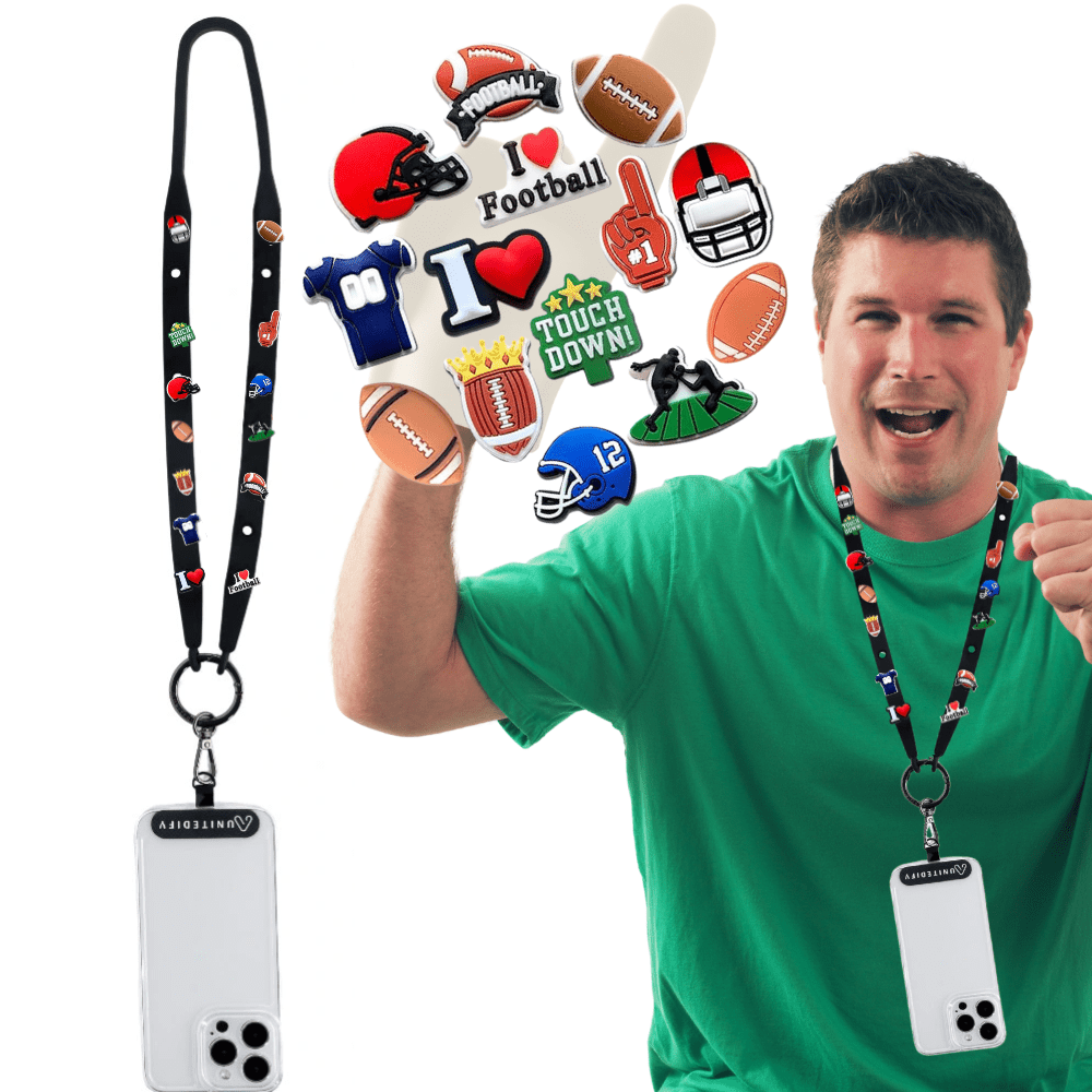 Unitedify Decorative Lanyard Football - UNITEDIFY