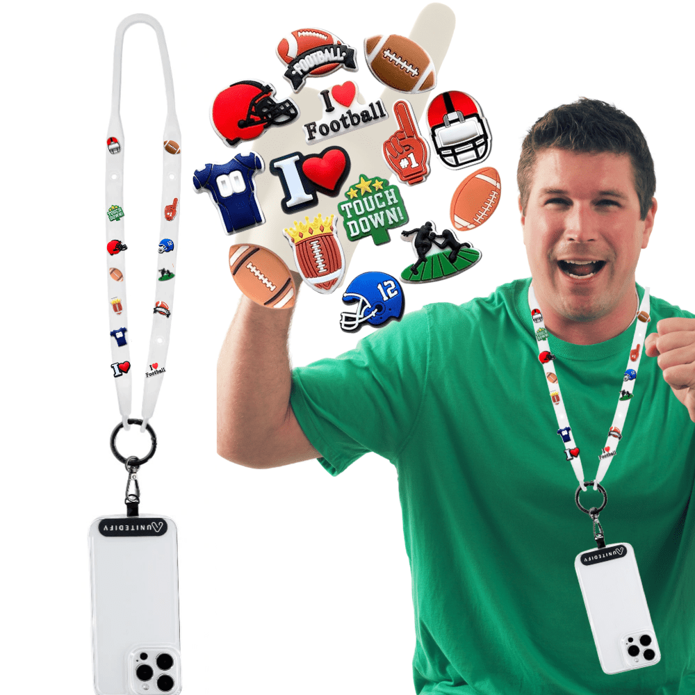 Unitedify Decorative Lanyard Football - UNITEDIFY